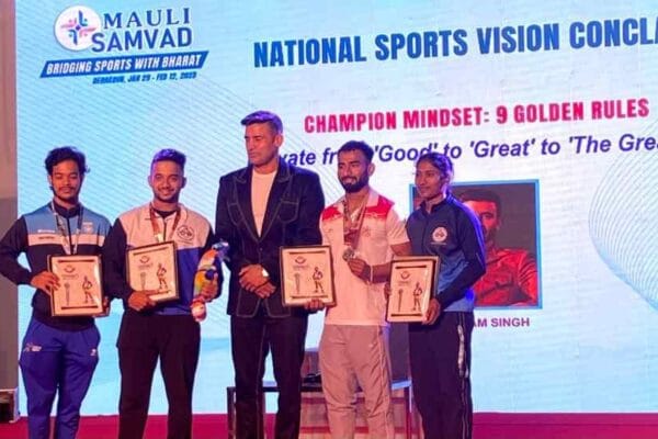 संग्राम सिंह ने नेशनल स्पोर्ट्स विजन कॉनक्लेव में दिया प्रेरणादायक संदेश: “अफसोस से बेहतर है जोखिम उठाना”